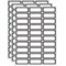 Ashley Productions Die-Cut Magnetic Foam Black/White Dots Labels/Nameplates, PK90 10080 - alternate 1